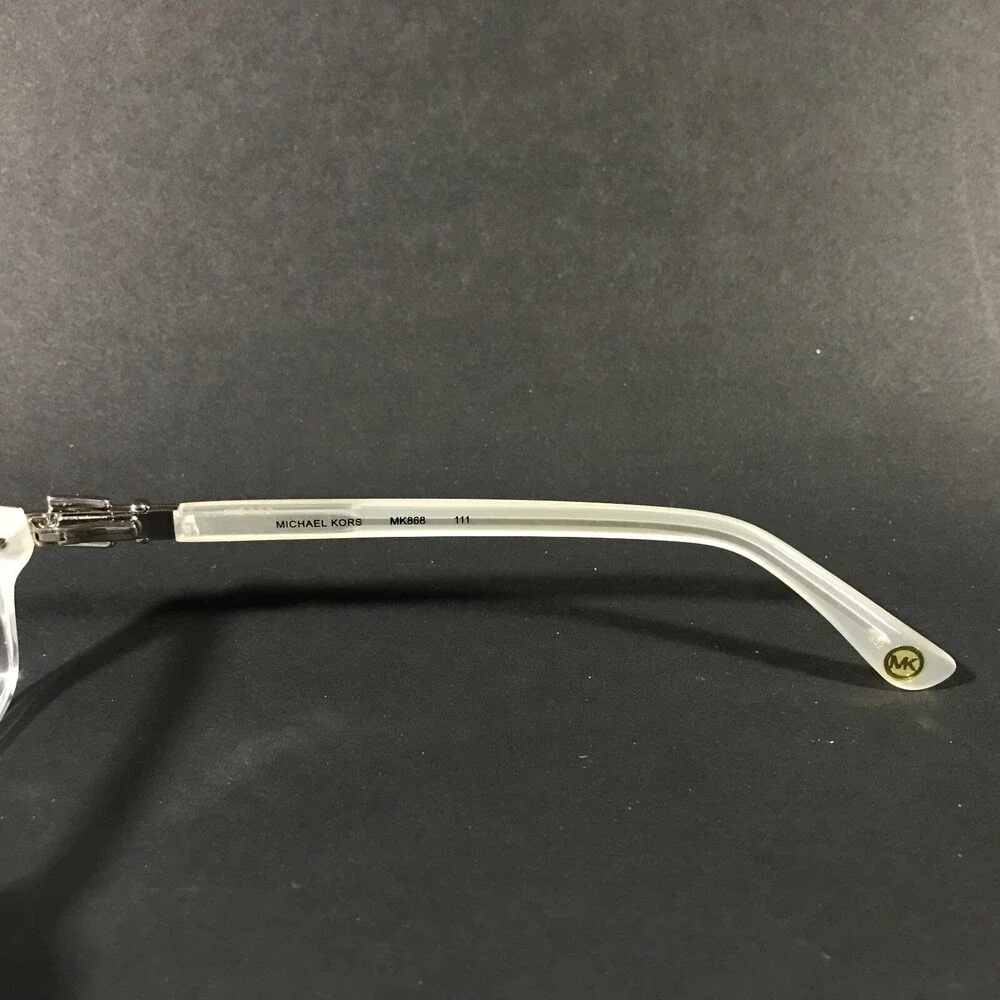 Michael Kors Eyeglasses Frames MK868 111 Matte Clear Rectangular 50-17-135